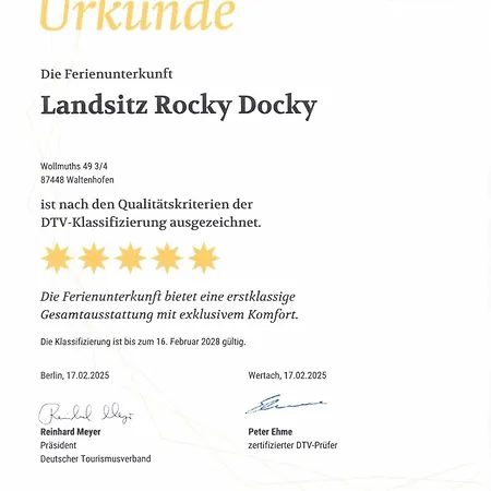 Landsitz Rocky Docky Niedersonthofen